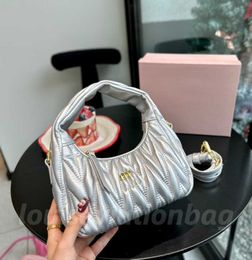 Designers Bags Fashion luxury Messenger Dinner shining MIU handbags Purse women Wallets Hobo purses Famous Designer Cross cline totes female 103735