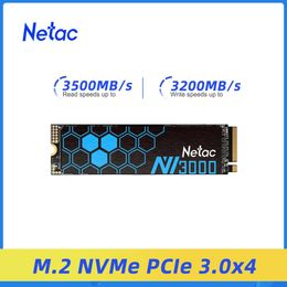 Drives Netac Nv3000 Ssd M2 Nvme 3500mb/s Pcie 3.0 250gb 500gb 1tb M.2 Hard Disc Internal Solid State Drive for Desktop Laptop