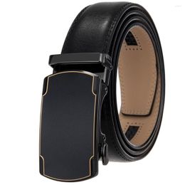 Belts High-quality Belt For Men Automatic Buckle Genuine Leather Fashion Designer Luxury High Quality Jeans