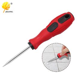 Awl Straight Cone Handle Tool Awl Hand Stitching Taper Needle Tool Craft Sewing Supplies Floor Wall Seam Cleaning Tool