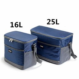 Ice Packs/Isothermic Bags 16L/25L Cooler Bag Waterproof Picnic Shoulder Bags For Food Drink Fruit Insulation Thermal Bag Ice Pack ThermaBag refrigerator 230726