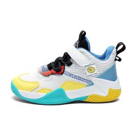 Scarpe da basket di marca per ragazzi Sneakers per bambini Scarpe sportive da corsa in gomma antiscivolo Scarpe da ginnastica per bambini Tenis Big Boy Girl 31-39