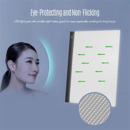 LED A3 Light Panel Light Pad Ultra Thin Tracing Light Box Board with 3-level Dimmable Brightness for Diamond Painting Supplies258w