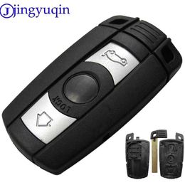 Remote 3 Buttons Car Key Shell Case Smart Blade Fob Case Cover For Bmw 1 3 5 6 Series E90 E91 E92 E60 With2577