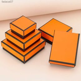 Оранжевые украшения подарочная коробка ювелирных украшений упаковка коробка для хранения коробки для хранения кольца коробка кольца кольцо прямоугольная рубца коробка