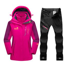 Other Sporting Goods Ski Suit Women Waterproof Windproof And Snowboarding Jacket Pants Set Thick Warm Snow Costumes Outdoor Wear 230726