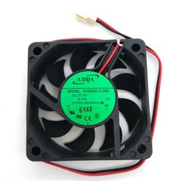 New Original ADDA AD0605LX-D90 DC5V 0 21A 60x60x15MM 2Lines for DaHua DVR NVR VCR Box cooling fan199P