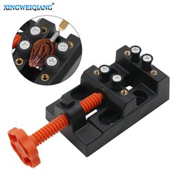 1-55mm Clamp On Table Bench Vise Home DIY Jewellery Hobby Model Making Vice Watch Work-Bench
