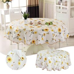 Table Cloth Round Wipeable For Wedding Centerpieces Terracotta Runners Christmas 108 Inches Long