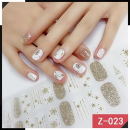 Nail Stickers 22tips Arrivial Polish Wraps Leopard/Lines/Sweater Winter Designed Art Japanese Adhesive Slider Manicure