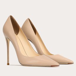 Shoes Women Paris Shoes Luxurys High-heeled Gold Black Golden 10cm Heels 240229