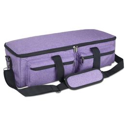 Carrying Bag Compatible with Cricut Explore Air 2 Storage Tote Bag Compatible with Silhouette Cameo 3 and Supplies Purple2601