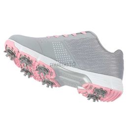 Other Golf Products 2022 New Women Waterproof Golf Shoes Non Slip Spikes Golf Sneakers Ladies Big Size 35-41Golfing Footwear Women Athletic Shoes HKD230727