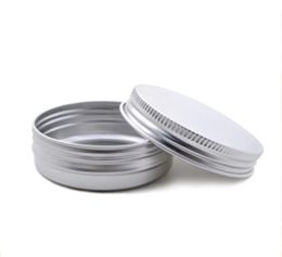 5ml 30ml 60ml g accessories Empty Aluminium Containers Jars Bottle 60g Cosmetic DAB Tool Storage Wax Metal Tin Box Cans Balm Bottle7317699 LL