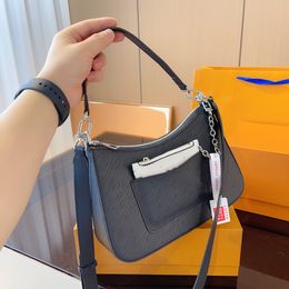 Women Water Ripple Marel Unterarmtasche Hobo Handtasche Mode Shopping Satchels Umhängetaschen Totes Crossbody Messenger Bags Leder Luxus Designer Geldbörsen Brieftasche