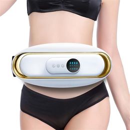 Cellulite Massager Body Eletric Muscle Stimulator Losing Weight for Belly Slimming Belt Abdominal Fat 220429281r