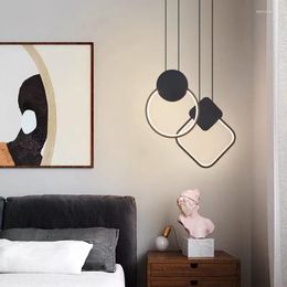 Pendant Lamps Nordic Lights Led Ceiling Lamp Living Dining Room Bedroom Bedside Home Decor Chandelier Kitchen Bar Light Fixture