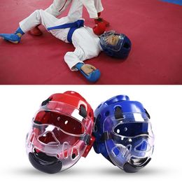 Tactical Helmets Taekwondo Helmet Adult Children Martial Arts Fight Face Mask Head Protect Gear Skating Equipment Cover 230726