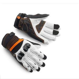 New Motorcycle Fans Racing Carbon Fibre Gloves Motorcycle Riding Breathable Anti-fall Gloves1934