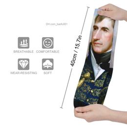 Men's Socks President William Henry Harrison - Painting Portrait Socks Men's Socks Women's Socks Cartoon Characters Socks Stockings Men's Socks Z230727