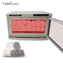 Nail Art Equipment 16L Manicure Heat Towel Warmer UV Light Steriliser Cabinet Disinfection For Home Salon Tools 230726