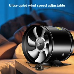 Film 4/6/8 Grow Tent Inch Inline Adjustable Speed Low Noise Control Fan Air Duct Purifier Philtre Set Forled Grow Light Indoor Growbox