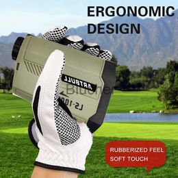 Telescopes 650m 1000m Golf Laser Rangefinder for Hunting FlagLock Slope Pin Laser Distance Metre Handheld Telescope Golf sports instrument L23114