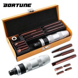 Screwdrivers BORTUNE Heavy Duty Impact Screwdriver Set 7/12/13Pcs Shock Screw Driver CR-V Bits Industrial Grade Extractor Removable Hand Tool 230726