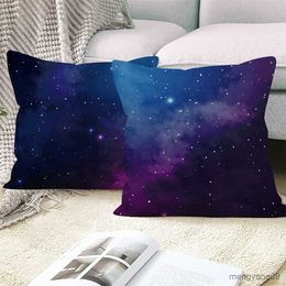 Cushion/Decorative Customizable Cosmic Space case Cushion Cover Sofa Car Decoration Starry Sky Sunset Natural Scenery case R230727