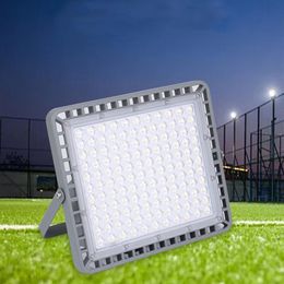 LED 6th Generation Module Ultra-thin Flood Lights 150Lm W Ra80 Outdoor 400W IP67 Waterproof 6000K Wide Lighting for Area Parking L299O