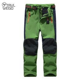 Other Sporting Goods Skiing Pants TRVLWEGO Ski Hiking Camping Boy Girl Child Waterproof Breathable Soft Shell Thick Winter Warm Trekking Trousers 230726