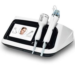 Newest Dual handles Gold Fractional Rf Microneedling Skin Tightening Machine With Cold Hammer