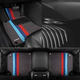 For Bmw Car floor mats f10 e36 e39 e30 x3 e83 e90 e60 e53 f30 e34 x5 1 2 3 4 5 6 7 f15 g30 e70 f34 e65 e91 f31 e46 x1 x2 x6 x7 m3 231U