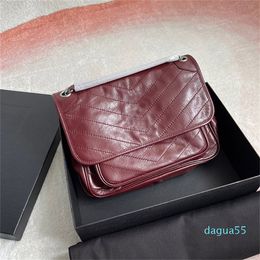 Designer shoulder bag chain bag Handbags crossbody bags crinkled leather flap totes cross body purse Designer Handbags