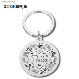 Dog Cat Tags Personalized Engraving Customized Name Plate Anti-lost Identification Puppy Collar Pendant Decoration Dropshipping L230620