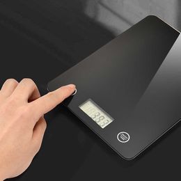 Household Scales 5kg/0.1g High Precision Electronic Baking Kitchen Scales ABS Glass Portable Weight Balance Home Weighing Measuring x0726