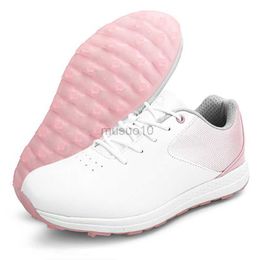 Other Golf Products New Fashion Waterproof Women Golf Shoes Lightweight Golfing Sneakes Outdoor Athletic Sports Shoes Woman Golf Footwear HKD230727