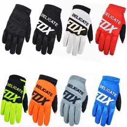 Delicate Fox Motocross Gloves Motorcycle MX Enduro MTB DH Mountain Bike Bicycle Riding Guantes246z