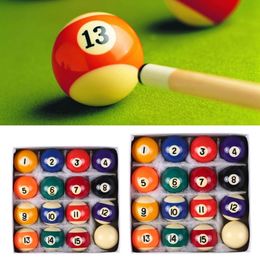 Billiard Accessories M89D 16Pcspack Mini Pool Ball Polyester Resin 25MM32MM38MM Children Billiards Table Balls Set Kid Complete 230726