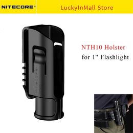 Outdoor Gadgets NTH10 Tactical Hard Case Pouch Holster Mounts Holder for 1" Flashlights Torch Hunting Professional Accessories 230726