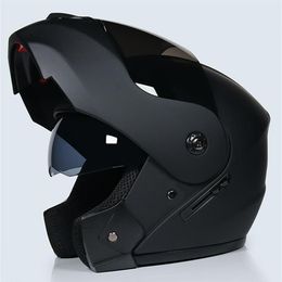 Latest Motorcycle Helmet Safety Modular Flip DOT Approved Up Abs Full Face Helmets242L