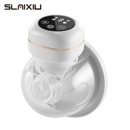 Enhancer Wearable Electric Breast Pump Hands Free Milk Pump Lcd Display Low Noise & Painless Portable Extractor Automatic Milker Bpa Free