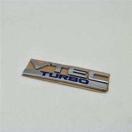 For Honda Jazz Civic VTEC TURBO Rear Trunk Logo Emblem Hatchback287c