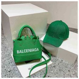 2023 Top Design Luxury Bags high quality solid shell candy Colour letter simple hat matching Messenger