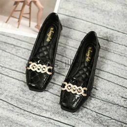 Dress Shoes Women Flat Shoes Casual Fashion Slip-on Ballerina Woman Flats Patent Leather Loafers Ladies Spring Autumn lady Footwear New J230727