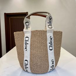 Summer handbag Straw Basket Tote Bag Fashion Shoulder Bag Ladies Shopping Bag