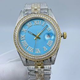 Luxury Designer Classic Fashion Diamond setting Automatic gentleman Watch Size 41mm digital scale Sapphire glass waterproof feature Christmas gift Free shipping