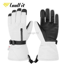 Ski Gloves Coolfit Ski Gloves Waterproof Gloves with Touchscreen Function Snowboard Thermal Gloves Warm Snowmobile Snow Gloves Men Women HKD230727