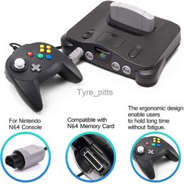 Game Controllers Joysticks Hot Sale Version 2 Pack for N64 Controller Mini Game Pad Joystick for N 64 Console- Plug Play (Design from Japan) x0727