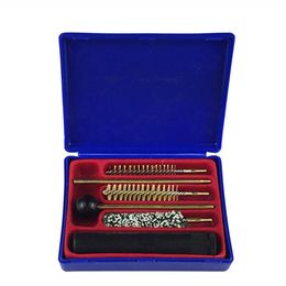 Universal Pistol Gun Cleaning Kit Tools Set Brushes Rifle Cleaner with Durable Plastic Storage Case275S